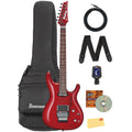 Ibanez JS240PS Joe Satriani Electric Guitar - Candy Apple Bundle with Gig Bag, Tuner, Strap, Cable, Austin Bazaar Instructional DVD, and Polishing Cloth
