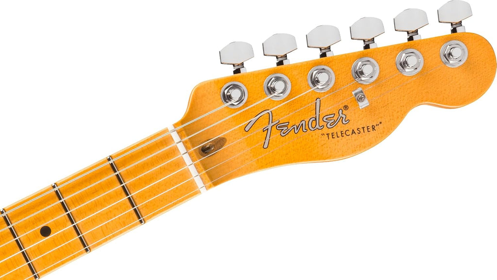 Fender American Ultra Luxe Vintage '50s Telecaster Electric Guitar - White Blonde, Heirloom Lacquer | Ash Body, Quartersawn Maple Neck and Fingerboard, Pure Vintage '51 Pickups, Stainless Frets, S-1 Switch
