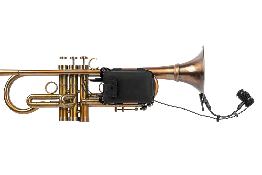 Trombone Mic Transmitter Pouch | Wireless Bodypack Holder for Stage, Studio & Live Performance