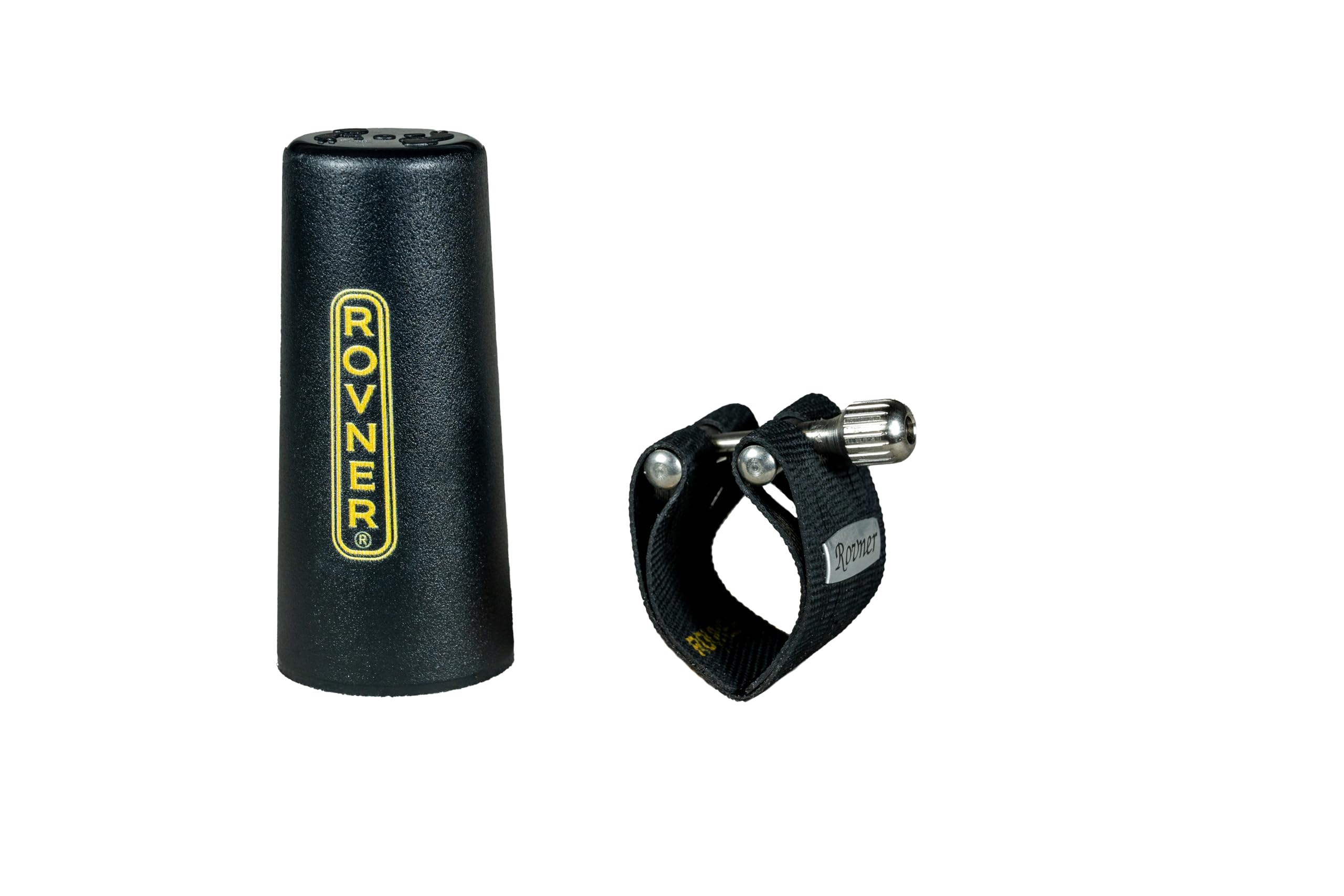 Rovner Ligature & Plastic Cap for Tenor Standard Saxophone - Versa Ligature for Metal Mouthpiece (V-3ML)