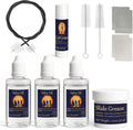 Trumpet Cleaning Kit, Clean and Care Horn, Trumpet Valve Oil Kit with Valve Oil, Slide Grease, Cork Grease, Cleaning Cloth, Mouthpiece/Valve/Bore Brushes, Polishing Cloth