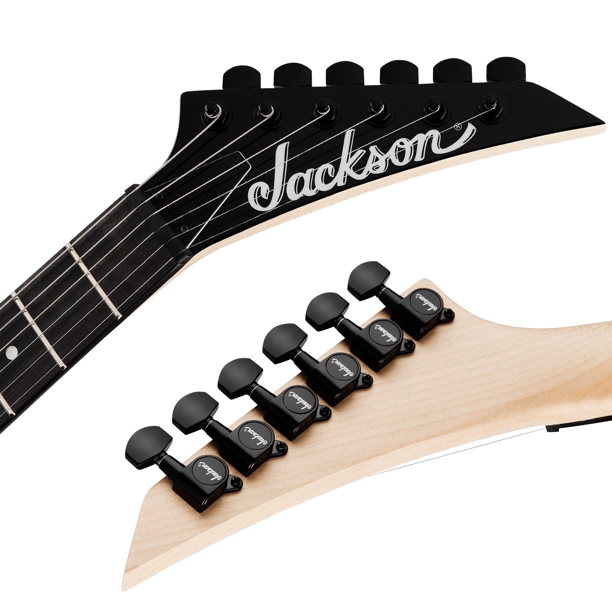 Jackson JS Series Dinky JS11 Electric Guitar - Metallic Red Bundle with Cable, Tuner, Strap, Picks, and Austin Bazaar Instructional DVD