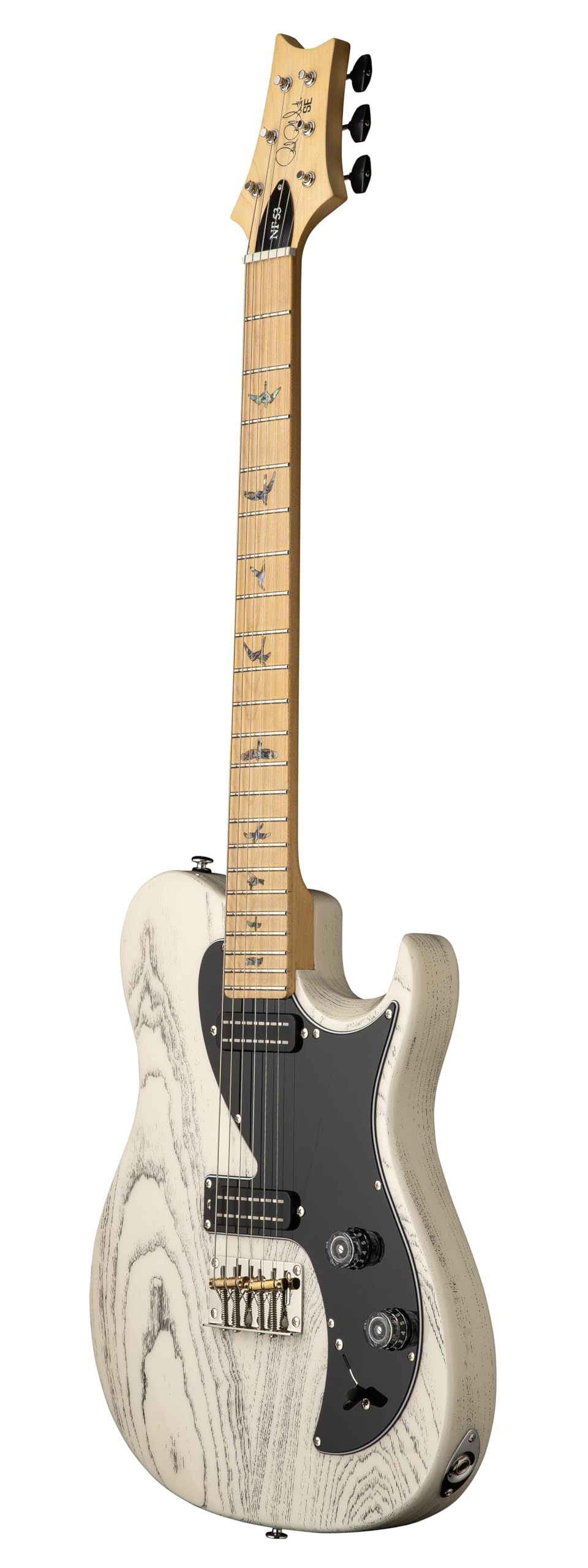 PRS SE NF 53, White Doghair with Gigbag