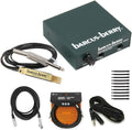 Barcus Berry 4000 1-Key Grand Piano and Harp Planar Wave System with Piezo Sensor - Bundle with XLR Cable, Instrument Cable, 1/4" Extension Cable, and Cable Ties