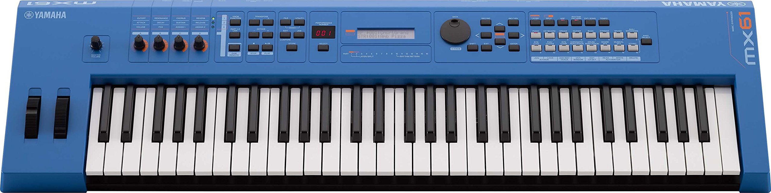 Yamaha MX88 88-Key Weighted Action Synthesizer, MX88BK