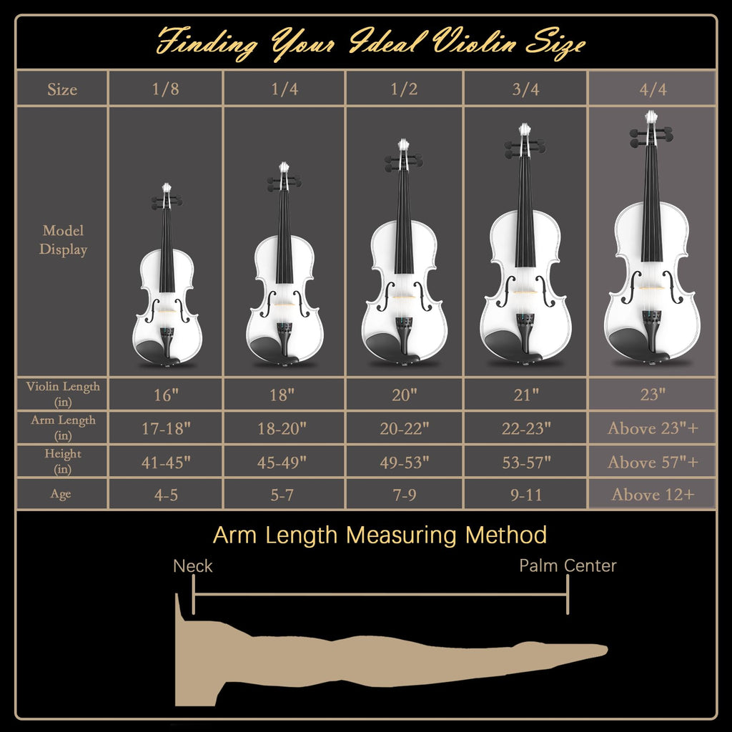 4/4 Full Size Beginner Violin, Acoustic Fiddle Set for Adults, Teens, and Students (Age 12+), with Case, Bow, Bridge, and Rosin (Pink)