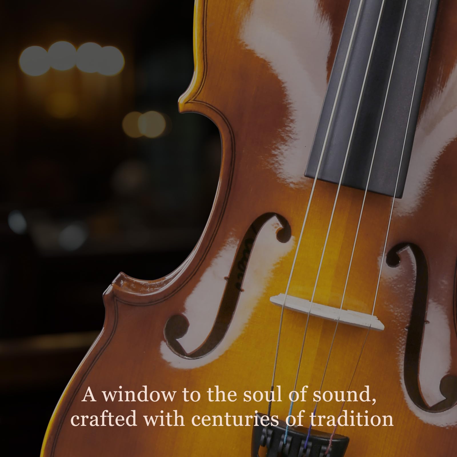 Allset Violin Fiddle Set: 4/4 Polished Violin Kit for Beginners, Acoustic Violin with Hard Case, Solidwood Handmade Starter Kit with Bow, Rosin, Shoulder Rest, Tuner, Strings-Burgundy (yellow, Full)