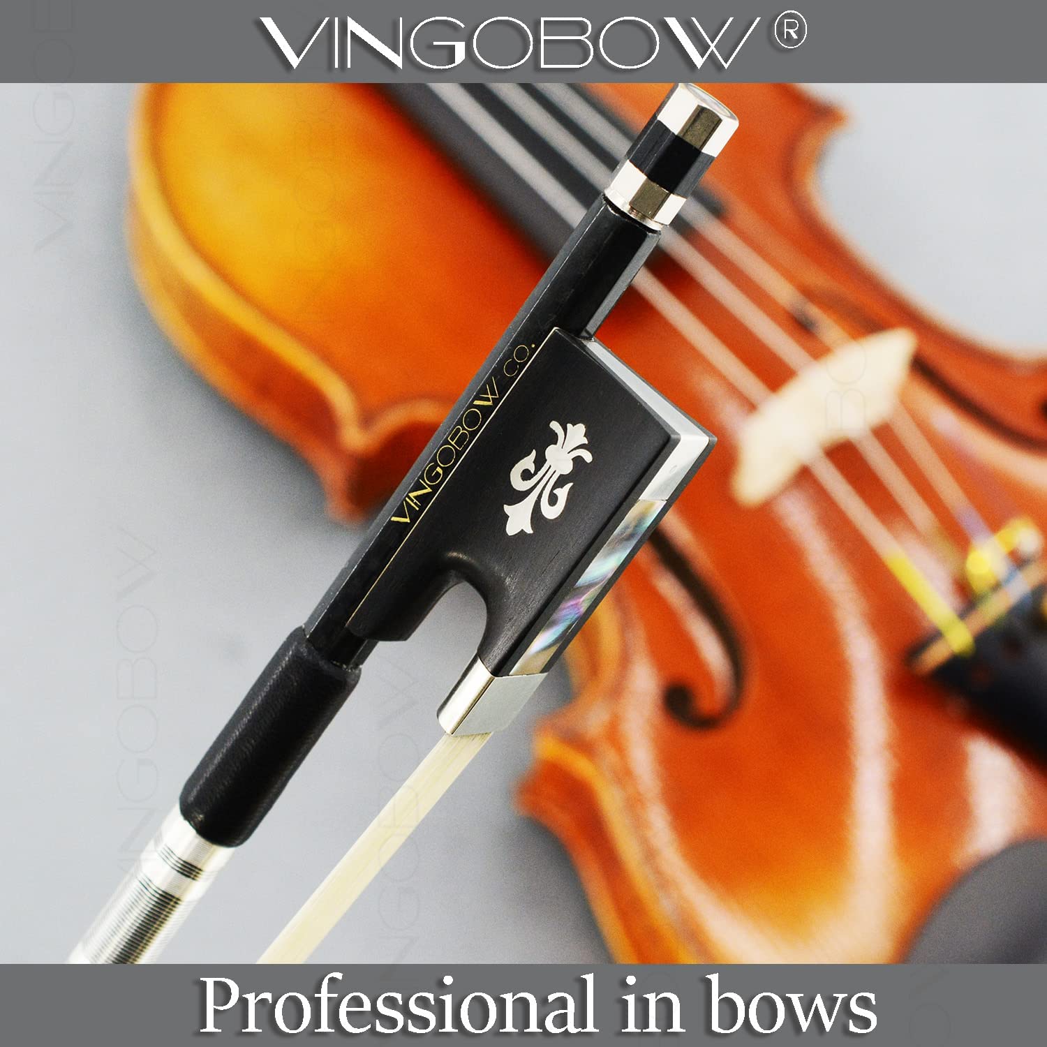 Brandnew Carbon Fiber VIOLIN BOW 4/4 Size Deep & Powerful Tone, Art No.106VB