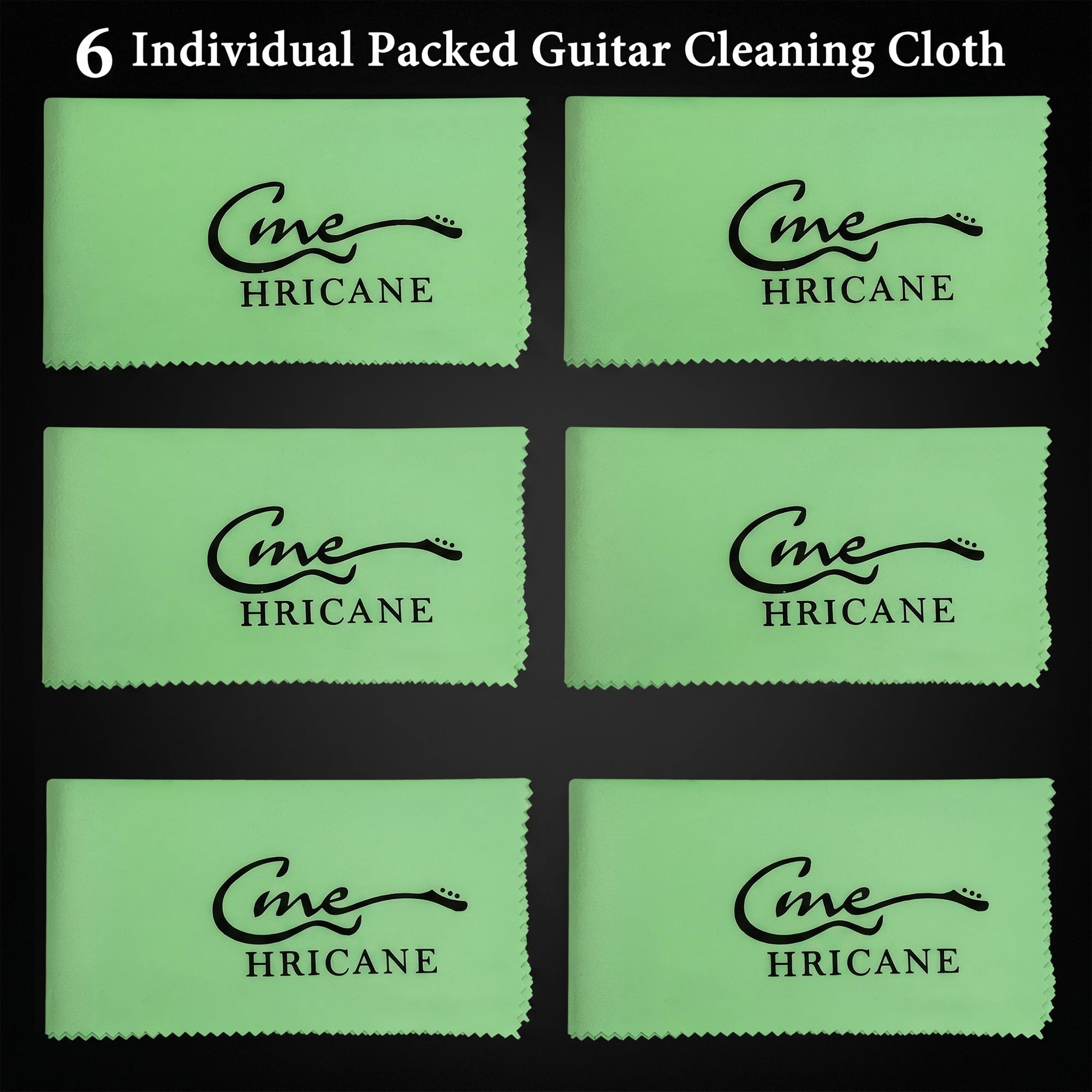 Guitar Cloths Ultrafine fiber suede (12"x12" Cloths) Plush Polishing Cloths for Musical Instruments Premium Polishing & Cleaning Cloths for Guitar Violin Piano Clarinet Trumpet (6 Pack Blue)