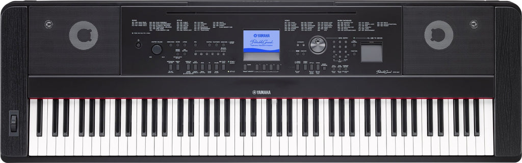 Yamaha DGX660WH 88-Key Weighted Digital Piano with Furniture Stand, White