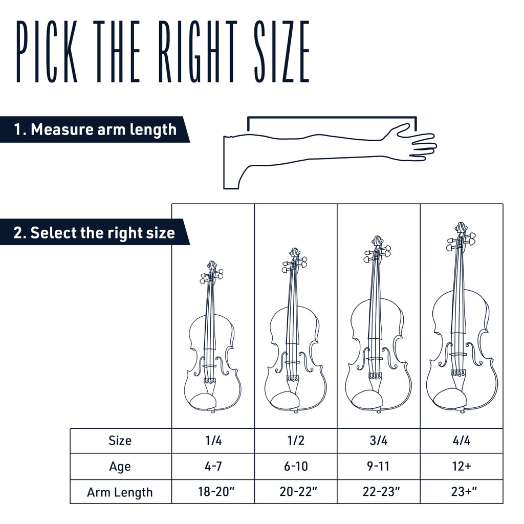 Cecilio 1/2 Size Natural Varnish Violin for Beginners, Hand-Carved Solid Spruce Top, Maple Back & Sides, Full Fiddle Kit with Hard Case, Bows, Rosin, Shoulder Rest, Lesson Book