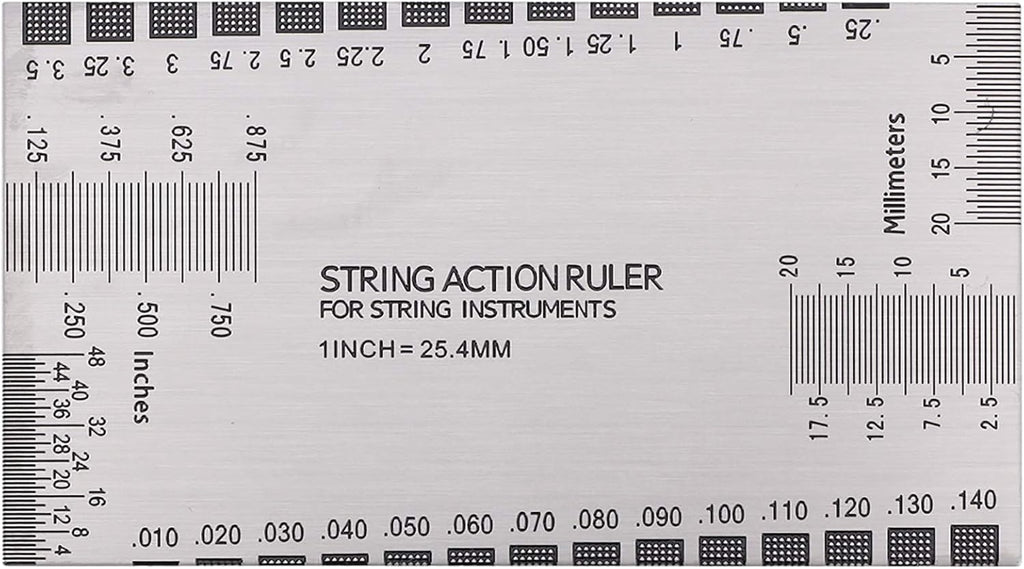 Guitar Tool Set, Professional Guitar Sander with Radius Gauge and String Action Ruler, Complete Guitar Accessories Kit for Electric Guitar, Bass, Banjo, Mandolin and Various String