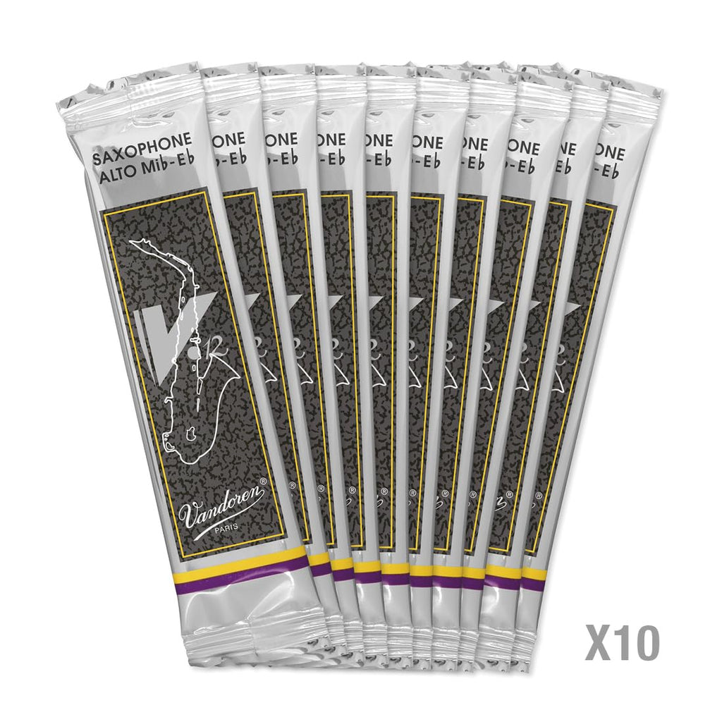 Vandoren SR613 Alto Sax V.12 Reeds Strength 3; Box of 10