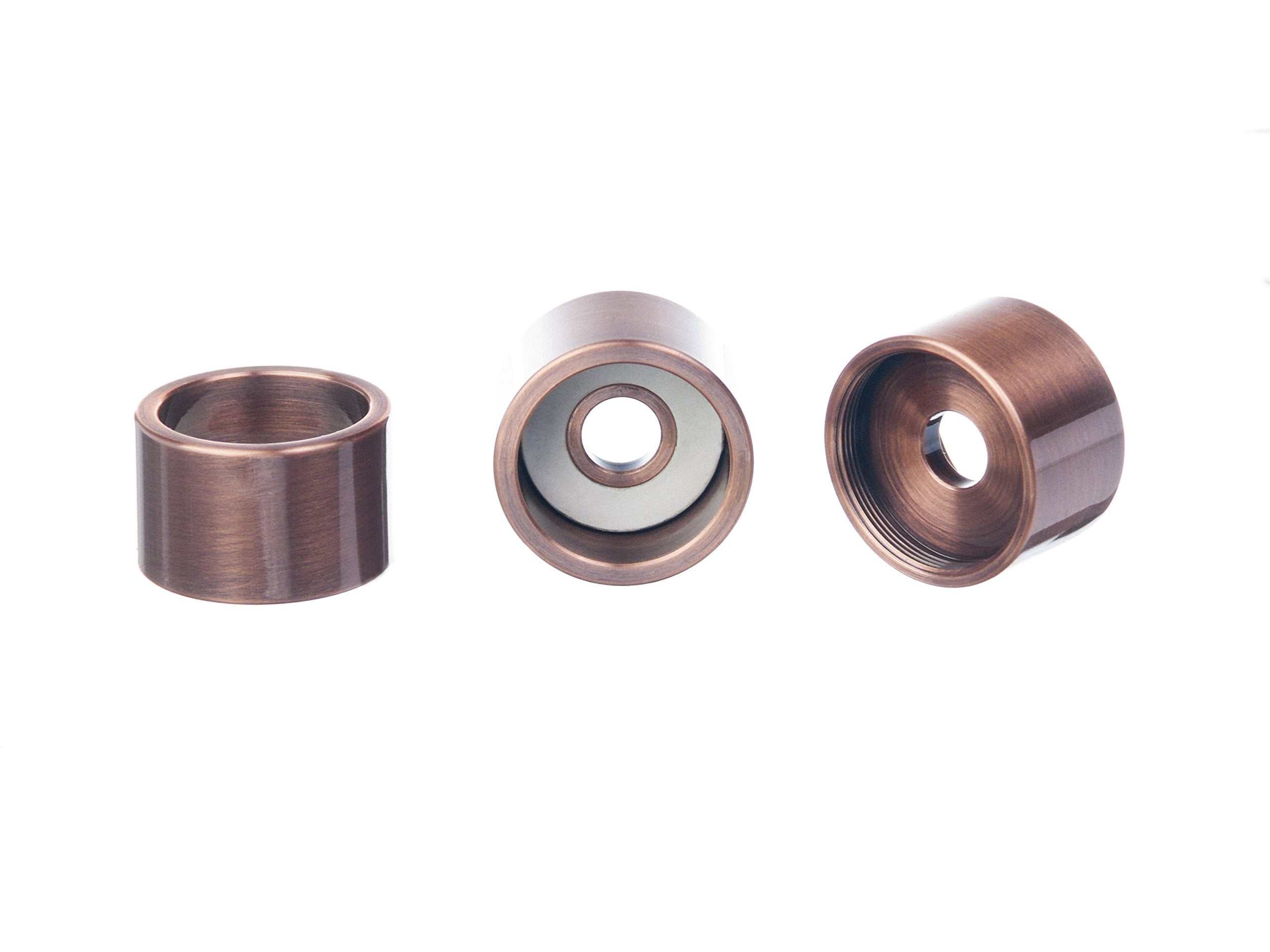 Trumpet Trim Kit for improving the sound. For all Bach Stradivarius Trumpet. Custom made KGUBrass (HEAVY, Antique Bronze Lacquer)