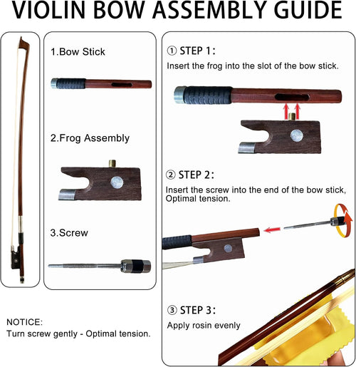 Black Violin 4/4 Full Size Complete Set for Adults Teenagers Students,Solid Maple Wood Violins with Rosewood Fittings,Case,Spare strings,Bow,Rosin,Shoulder Rest,Professional Violin for 11+years Gift