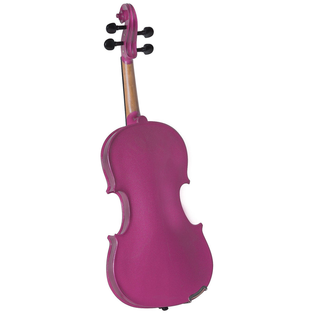 Cremona SV-75 Premier Novice Violin Outfit – 1/8 Size – Hand-Carved Spruce & Maple, Prelude Strings, Fine Tuners, Kaufman-Style Chinrest, Right-Handed