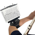 Trumpet Lyre TC10, Adjustable Marching Band Lyre for Trumpet with Flip Folder, Includes 10 Refill Sleeves