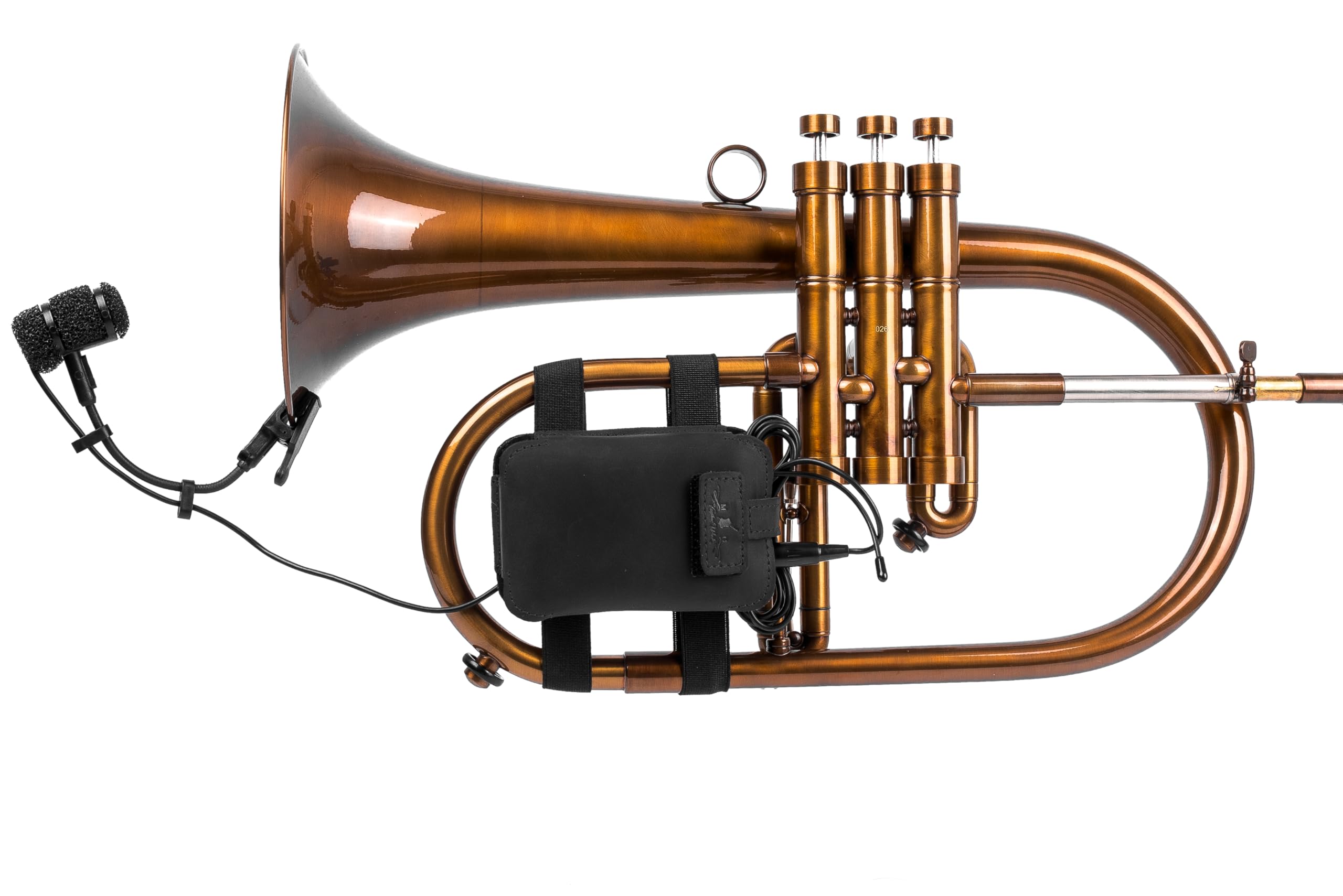 Trombone Mic Transmitter Pouch | Wireless Bodypack Holder for Stage, Studio & Live Performance