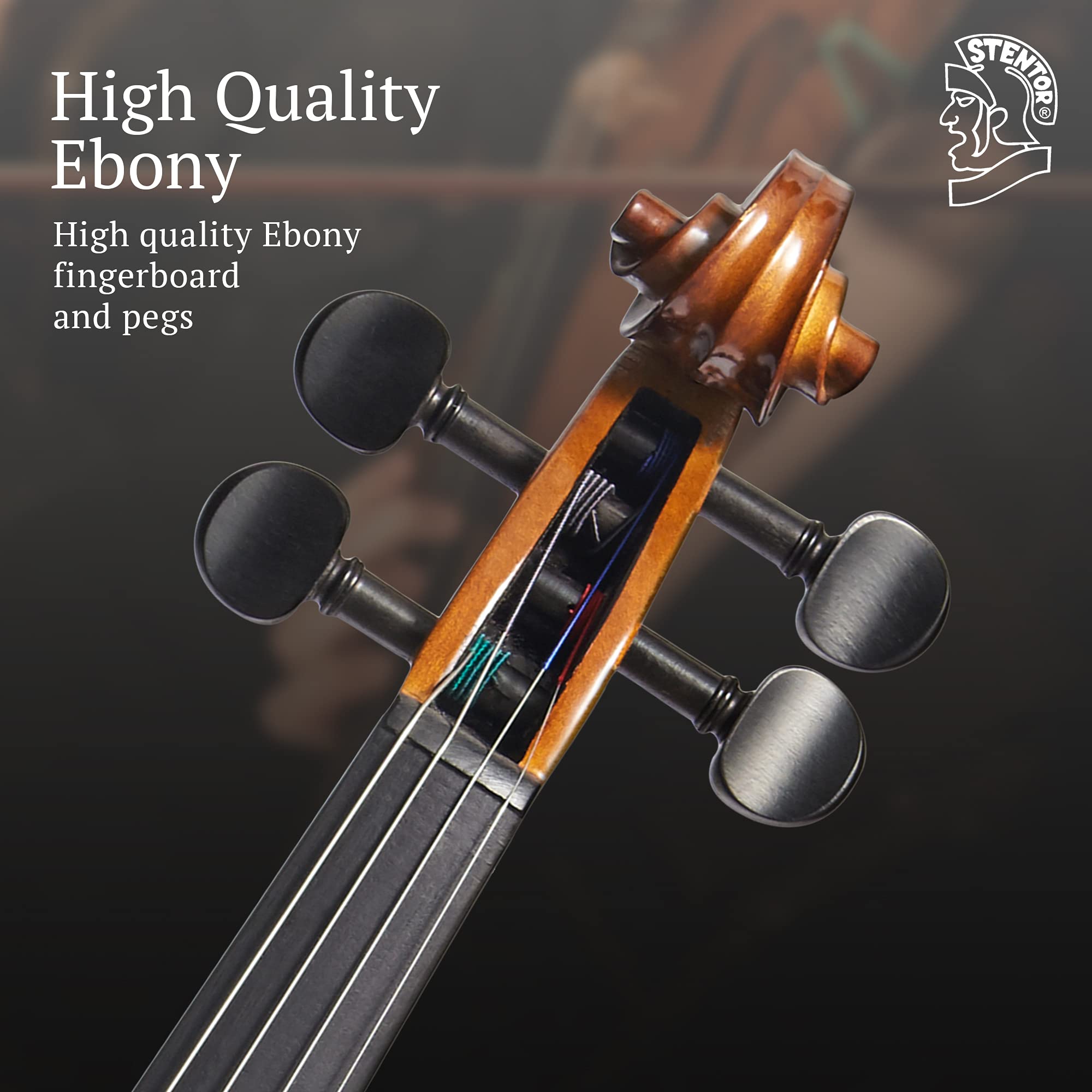Stentor 1400G2-1/8 Student I Violin Outfit - 1/8