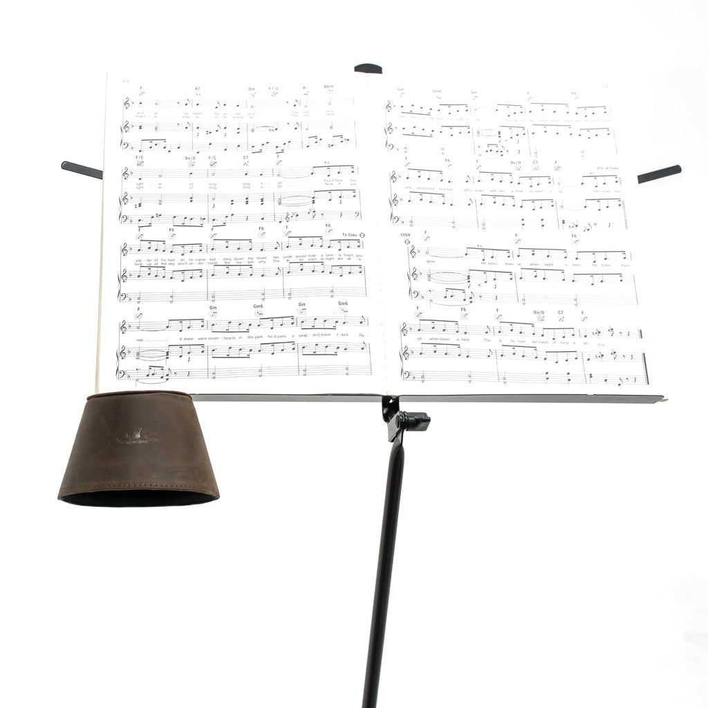 Trombone magnetic mute, lightweight leather mute for jazz and classical trombone players by MG Leather Work (Black)
