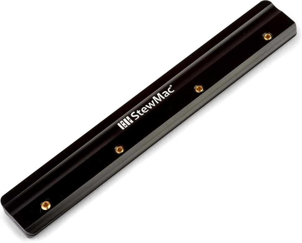StewMac Guitar Nut File Backer for Narrow Files, Nut Slotting Tool | Stabilizing Backer for Accurate Slotting, Filing and Alignment, Keeps Narrow Nut Files Straight for Clean Precise Slots