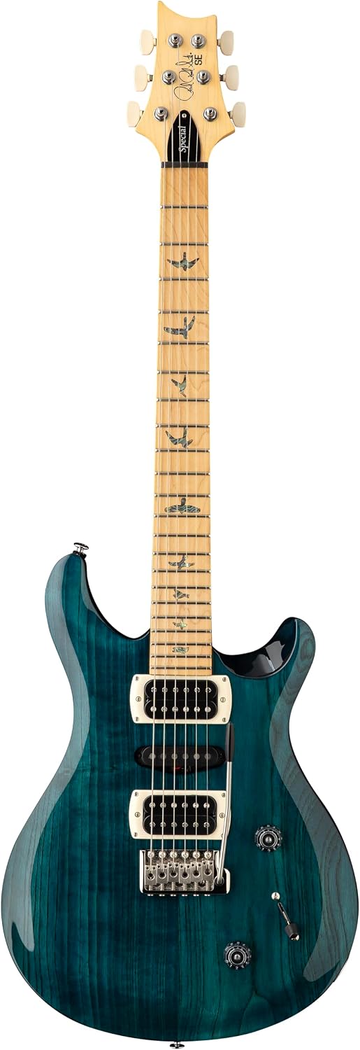 PRS SE Swamp Ash Special, Iri Blue with Bag