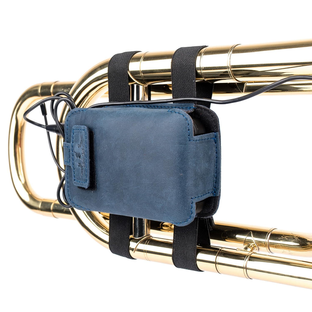 Trombone Mic Transmitter Pouch | Wireless Bodypack Holder for Stage, Studio & Live Performance