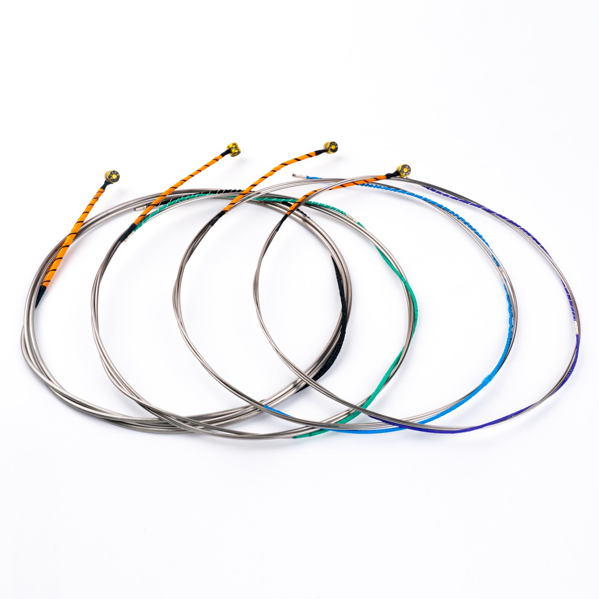 Alice Cello Strings 4/4 Full Set - Well Balanced & Deep-forceful Timbre, Steel Core with Alloy Winding, Cello Strings for 4/4 & 3/4 Size Cello (FullSet A D G and C)