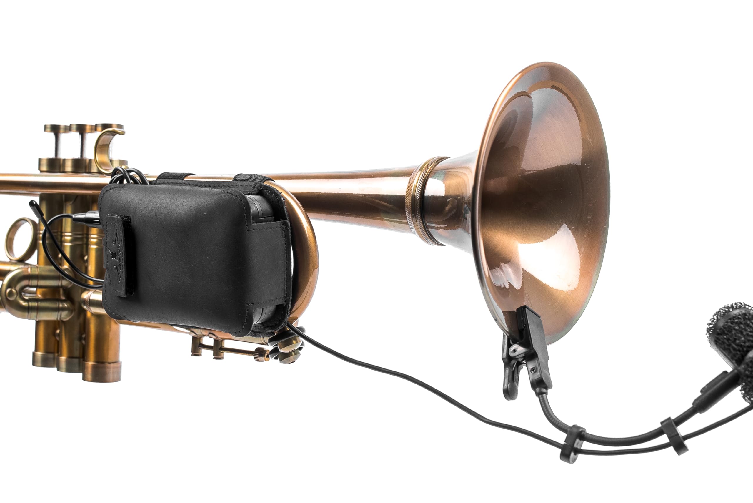 Trombone Mic Transmitter Pouch | Wireless Bodypack Holder for Stage, Studio & Live Performance
