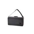 Crossrock Trumpet Case for Bb Horn | Textured Blue Finish with Velvet Interior, Security Lock, Metal Feet & Detachable Strap (CRA861TRBL)