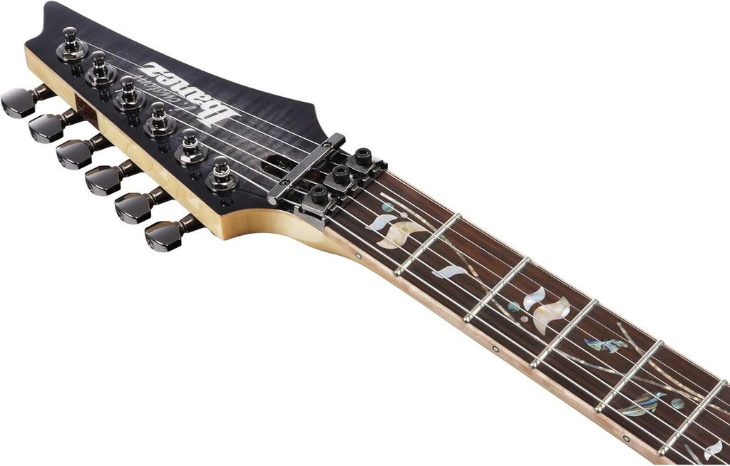 Ibanez J Custom RG8570 Electric Guitar - Black Rutile