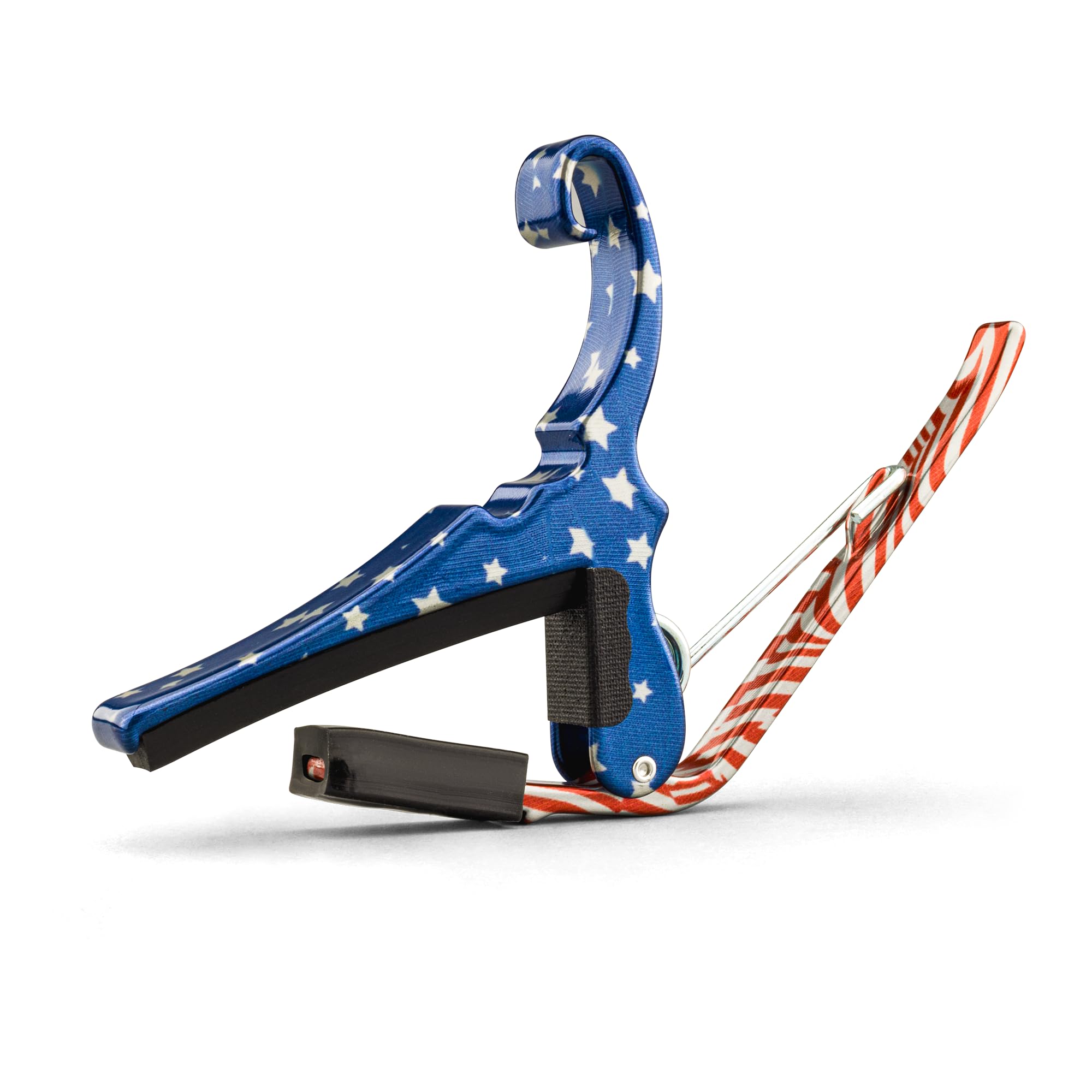 Kyser Quick-Change Guitar Capo for 6-string acoustic guitars, Black, KG6BA