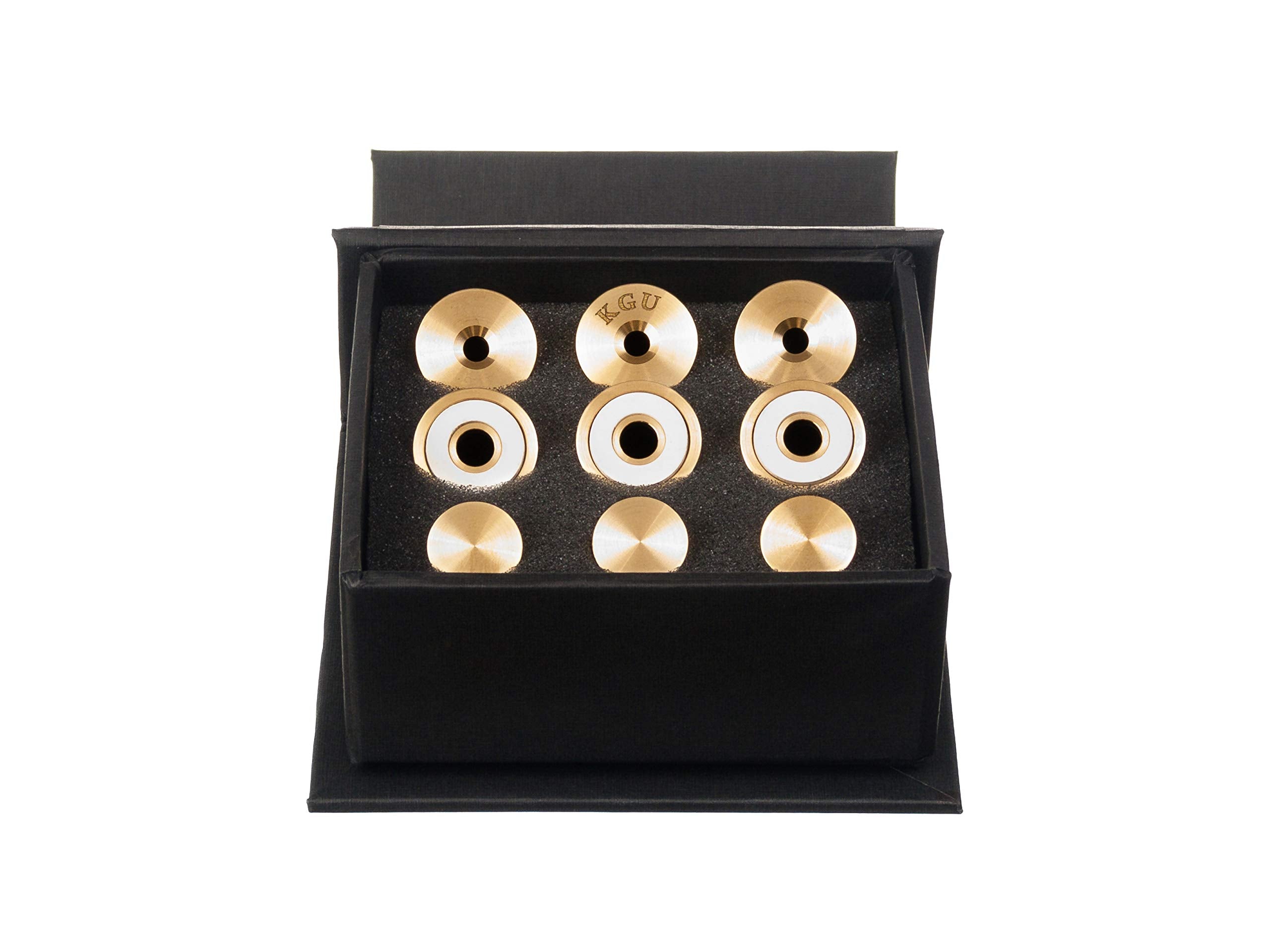 Trumpet Trim Kit for improving the sound. For all Bach Stradivarius Trumpet. Custom made KGUBrass (HEAVY, Antique Bronze Lacquer)