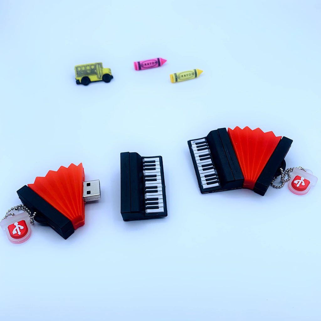 16GB Flash Drive - USB Stick 16GB - Cello USB Drive 16 GB - Musical Storage Stick (Cello)