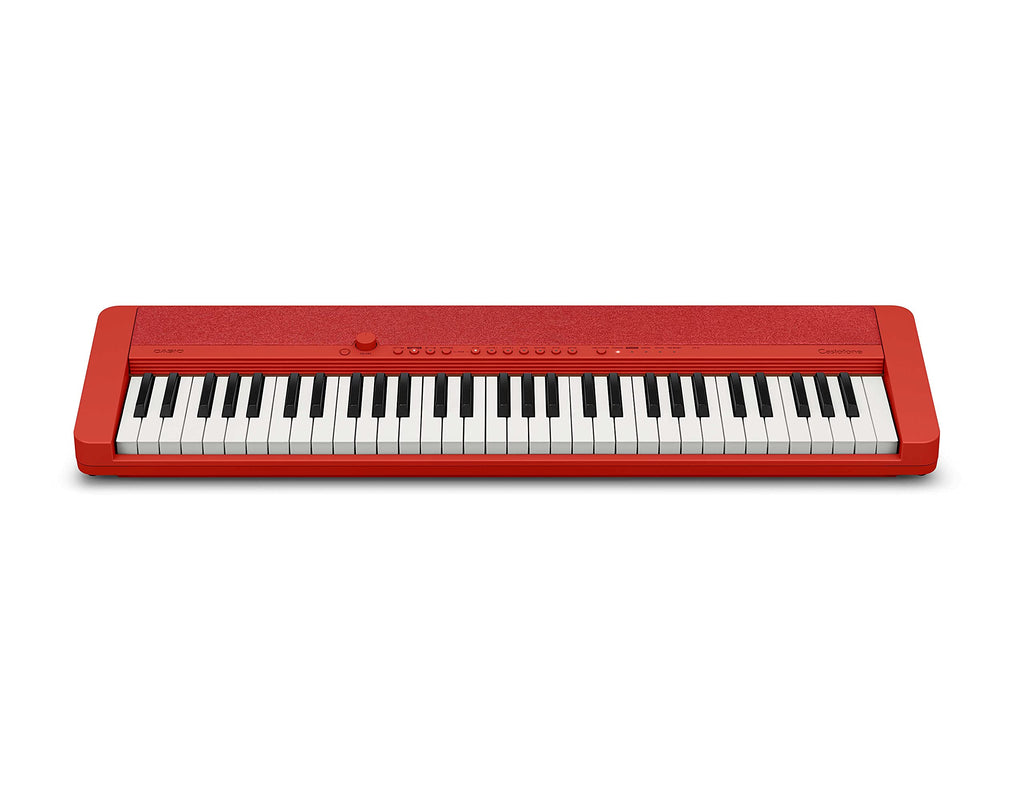 Casio CT-S1 Casiotone 61-Key Portable Keyboard - Black Bundle with Adjustable Stand, Bench, Headphones, Sustain Pedal, Instructional Book, Instructional DVD, and Austin Bazaar Polishing Cloth