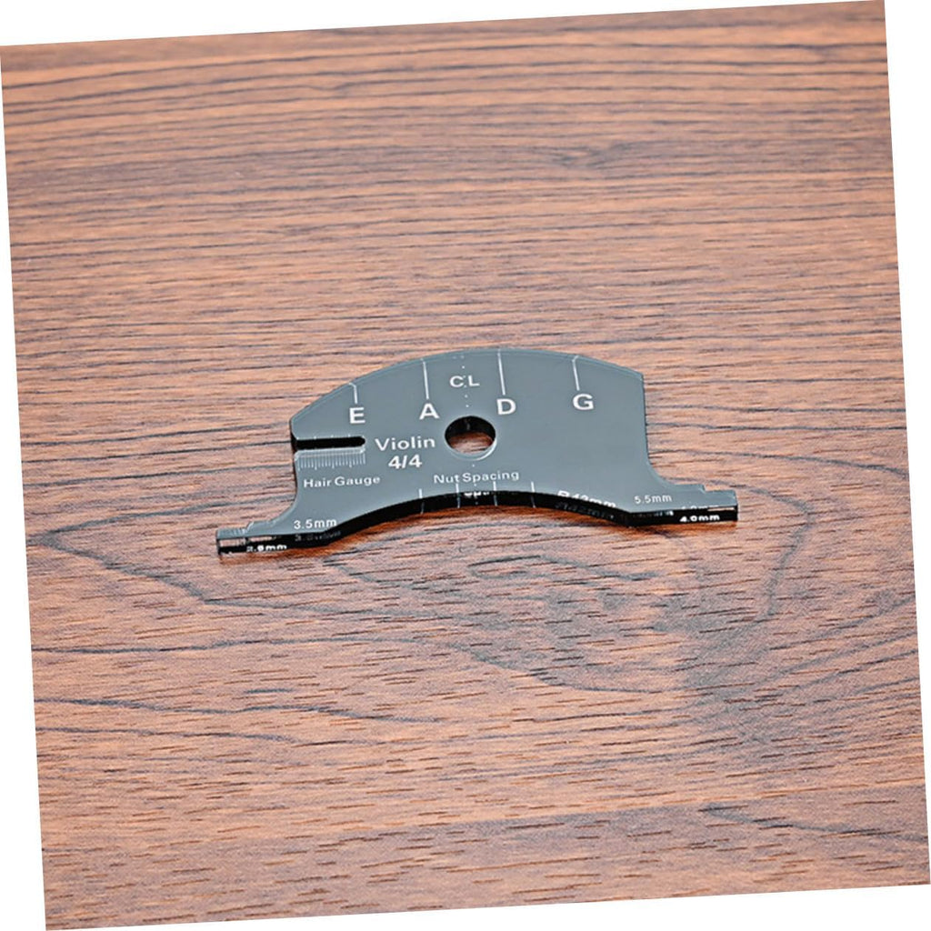 Practical Violin Bridge Measuring Tool Durable Violin Fingerboard Template for Accurate String Spacing and Positioning Essential Accessory