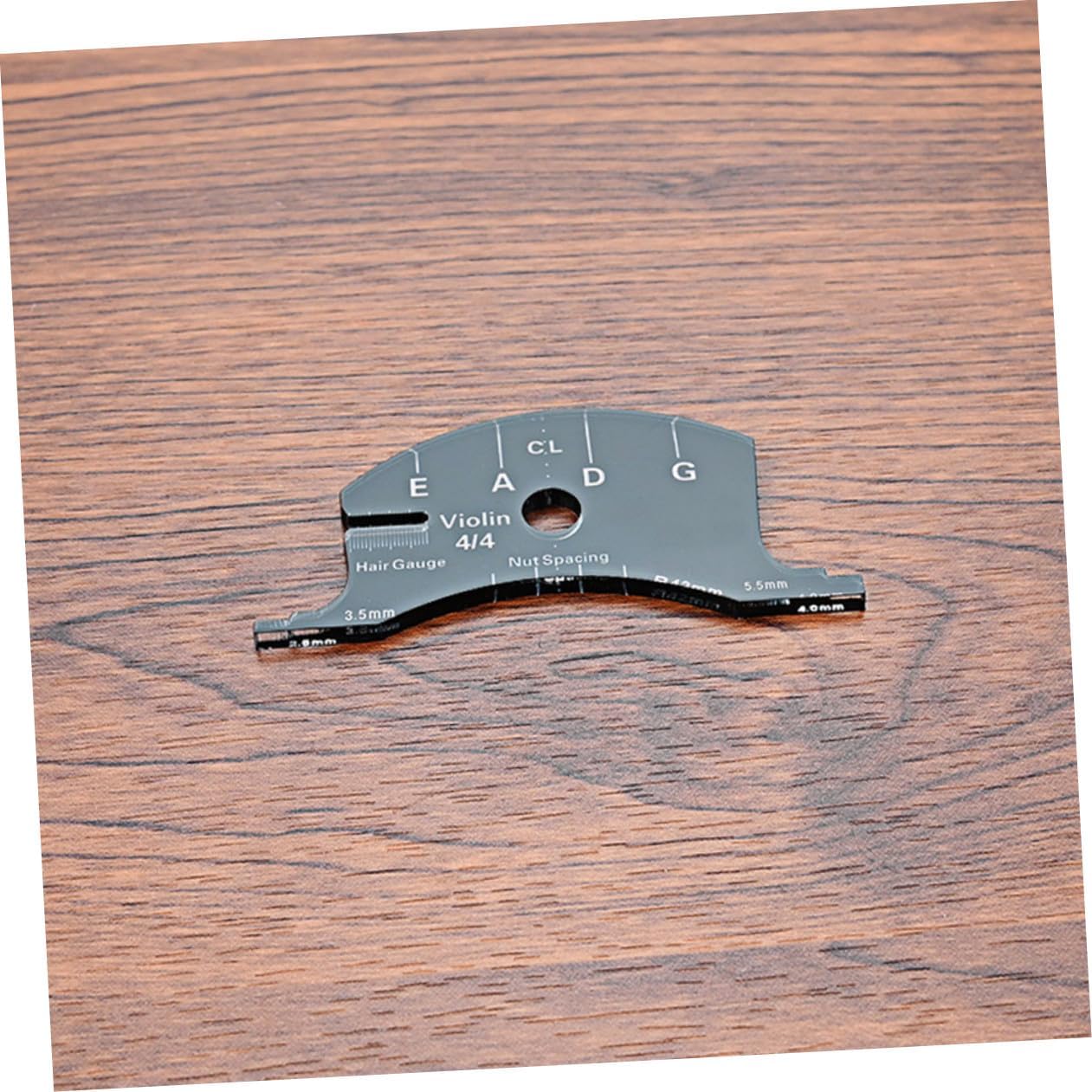 Practical Violin Bridge Measuring Tool Durable Violin Fingerboard Template for Accurate String Spacing and Positioning Essential Accessory