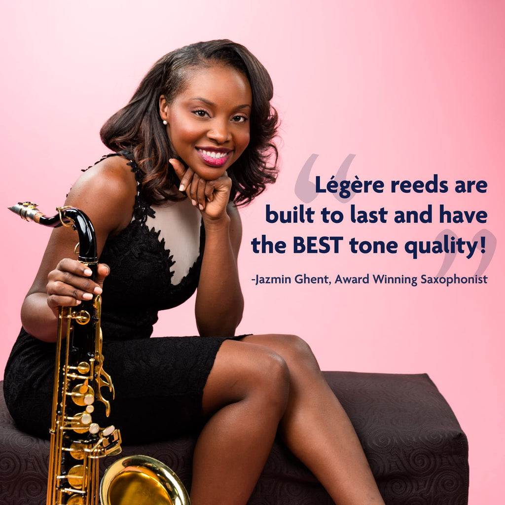 Légère Reeds - Soprano Saxophone Reed, Signature, Strength 3.00 (SSG3.00) - Premium Synthetic Woodwind Reed