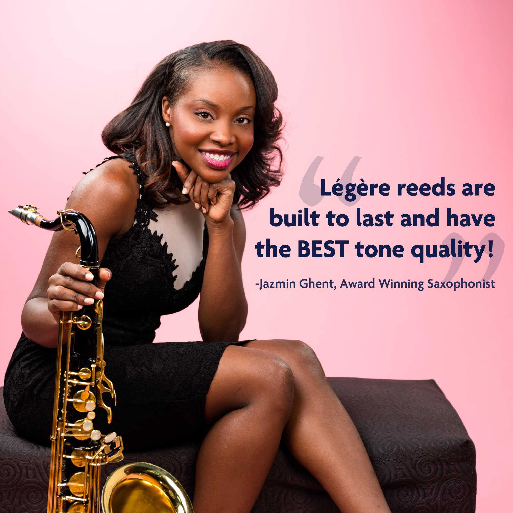 Légère Reeds - Baritone Saxophone Reed, Signature, Strength 3.00 (BSG3.00) - Premium Synthetic Woodwind Reed