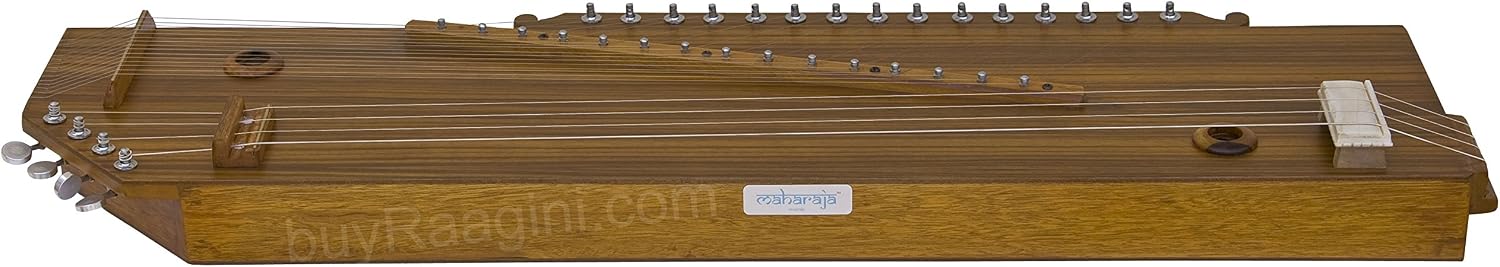 MAHARAJA Swarmandal + Tanpura - 2 in 1 - Tun Wood (PDI-AAJ)