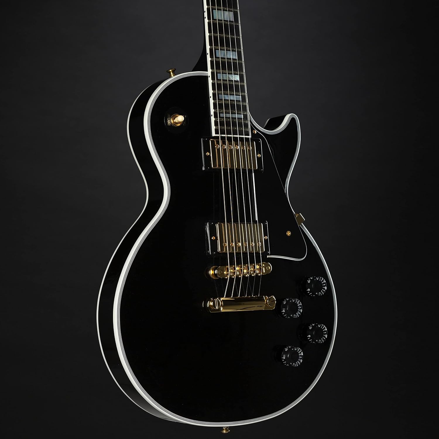 Gibson Custom Shop Les Paul Custom Ebony w/Ebony Fingerboard w/case