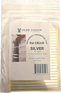 Instrument Fingerboard Tape for Cello, String Instrument fingerboard Tapes, Note Positioning tape, Silver