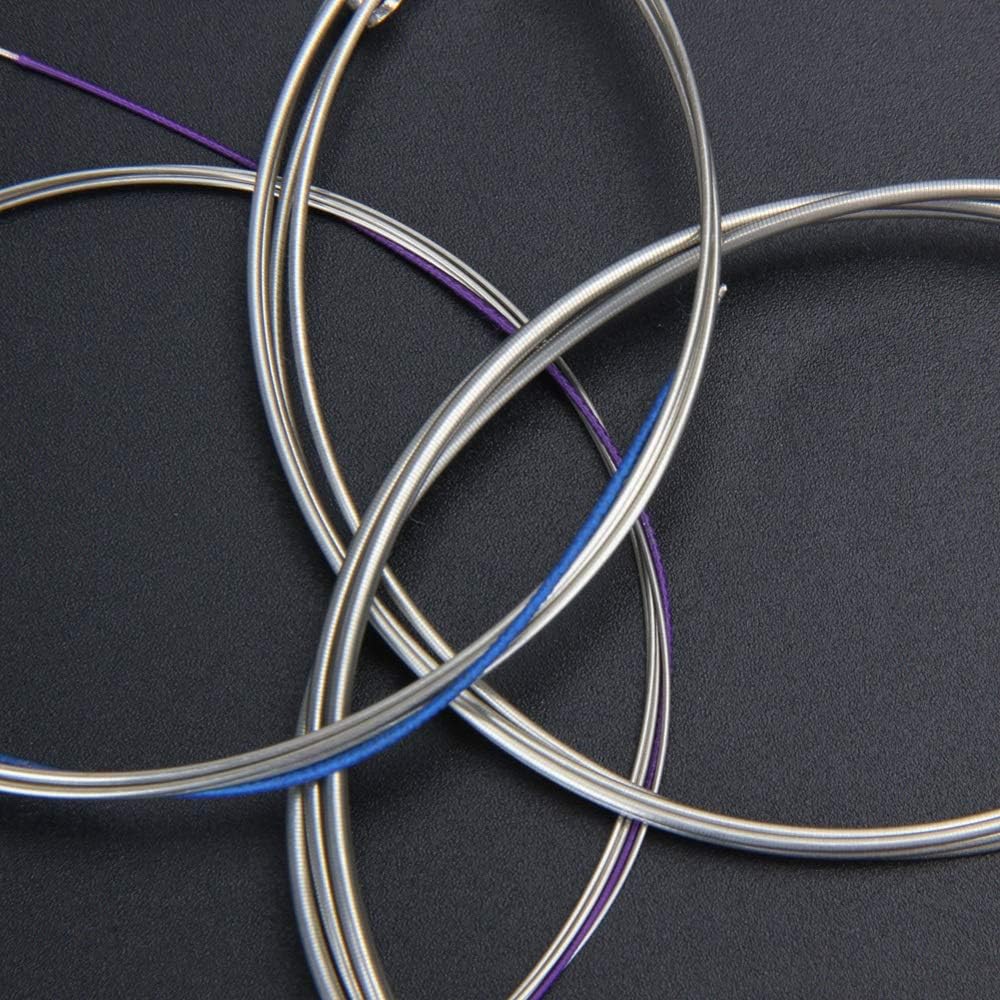 Imelod Cello strings Full Set (A-D-G-C) Universal Steel Core Nickel-Chromium Wound with Nickel-plated Ball End for 4/4 3/4 1/2 1/4 Cellos