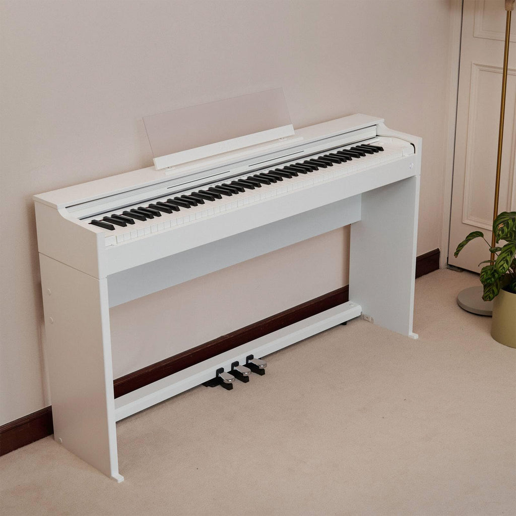 Casio AP-S200 CELVIANO 88-Key Digital Piano - Black Bundle with Furniture Bench, Headphones, Instructional Book, Austin Bazaar Instructional DVD, and Polishing Cloth