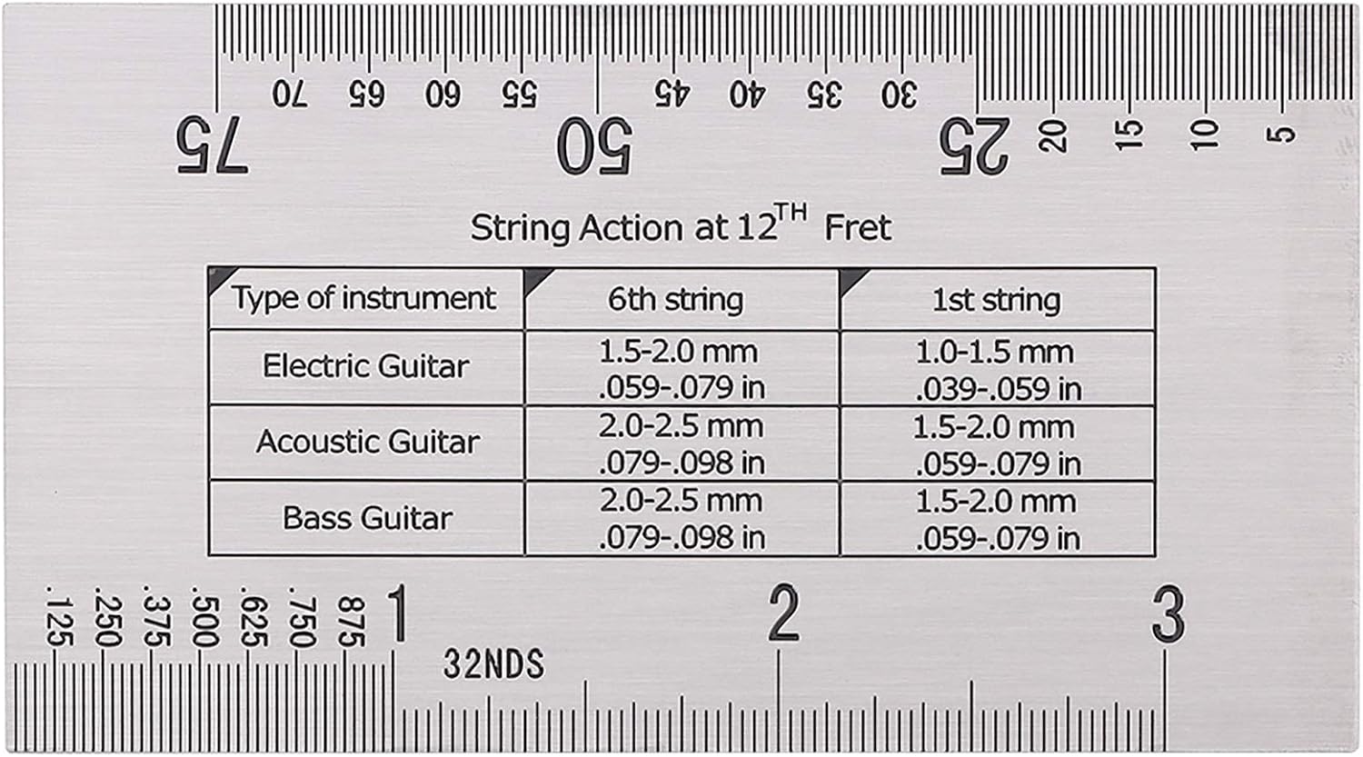 Guitar Tool Set, Professional Guitar Sander with Radius Gauge and String Action Ruler, Complete Guitar Accessories Kit for Electric Guitar, Bass, Banjo, Mandolin and Various String