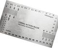 Guitar Making Tools String Action Ruler Gauge, Guitar Fret Tools, Precision Guitar Height Gauge, Repairing Tools For Luthier, Fit For Acoust