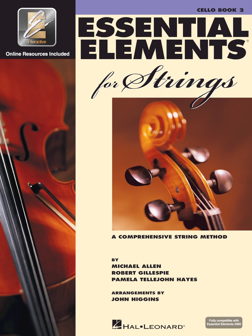 Essential Elements for Strings - Cello Book 2 with EEi Online Access | Intermediate Cello Method and Sheet Music for Students and Teachers | Step-by-Step String Lessons to Build Tone and Technique