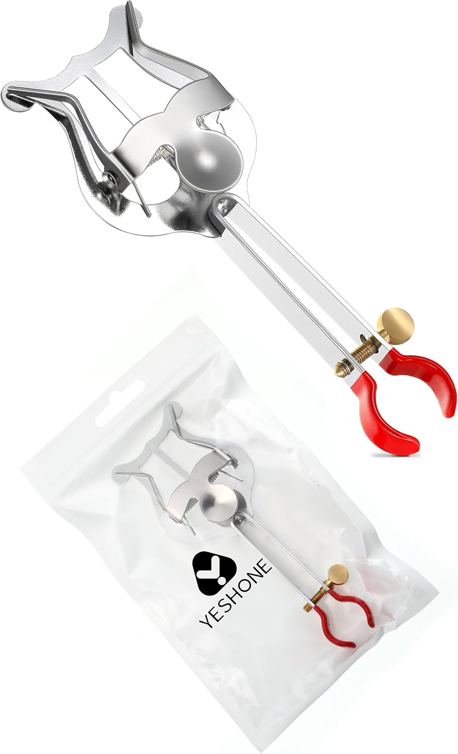 Trumpet Lyre Instrument Accessories Sheet Music Clip Silver Trumpet Marching Music Clip for Instruments 14 x 5.2 cm