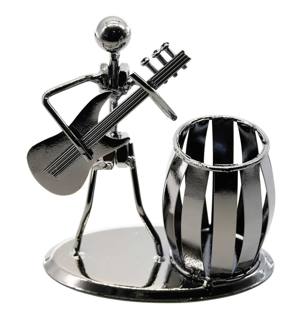 Metal Pencil Holder, Office Supply Pen Organizer Desktop Decoration Stand Container (Cello)