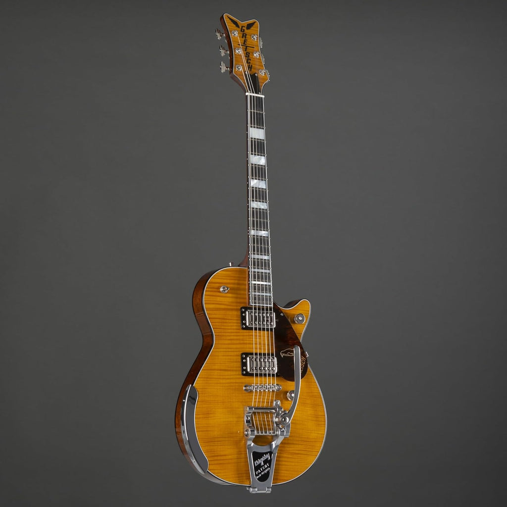 Gretsch G6134TFM-NH Nigel Hendroff Signature Penguin - Amber Flame